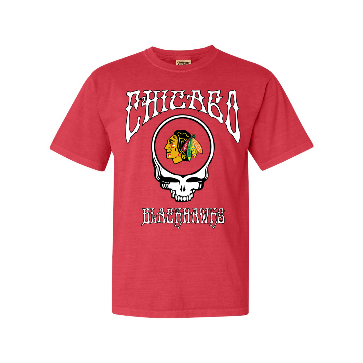 Blackhawks Grateful Dead T-Shirt