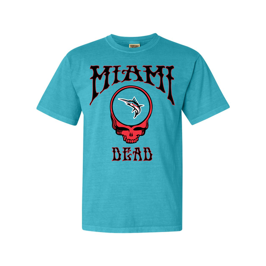 Miami Baseball Grateful Dead T-Shirt