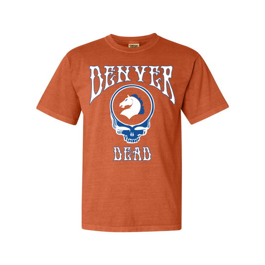 Denver Football Grateful Dead T-Shirt