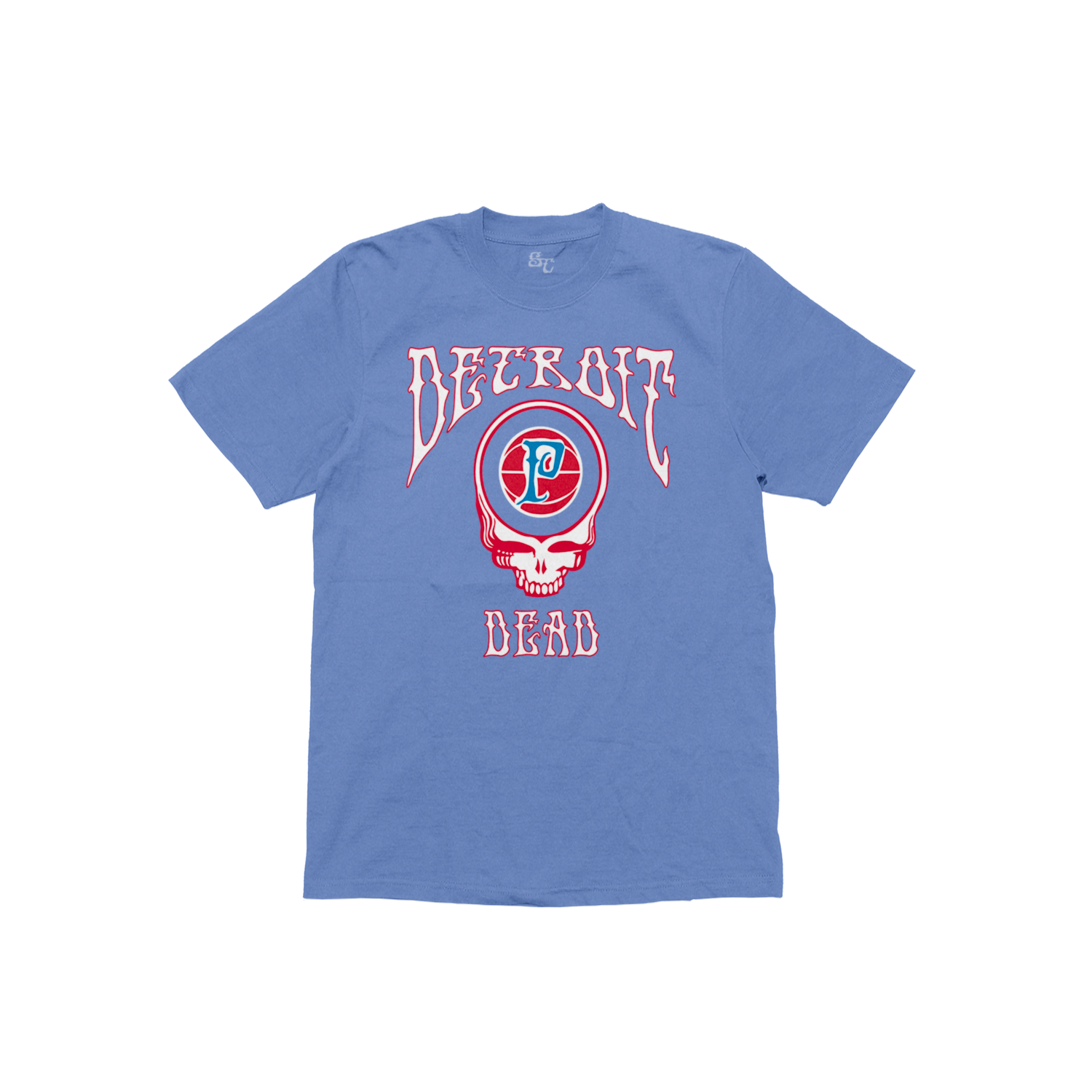 Detroit Basketball Grateful Dead T-Shirt