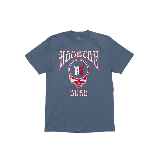 Houston Football Grateful Dead T-Shirt