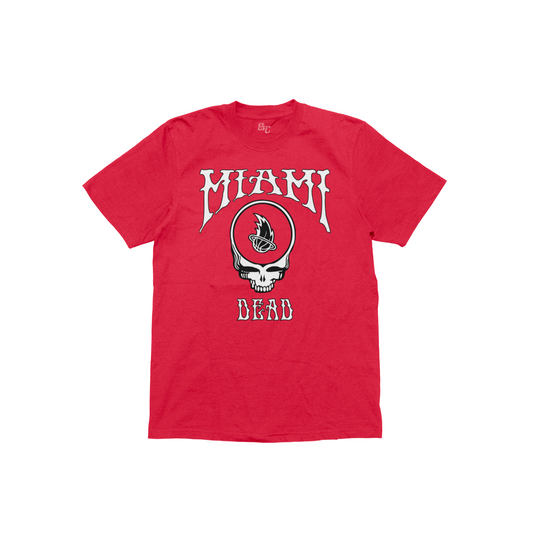 Miami Basketball Grateful Dead T-Shirt