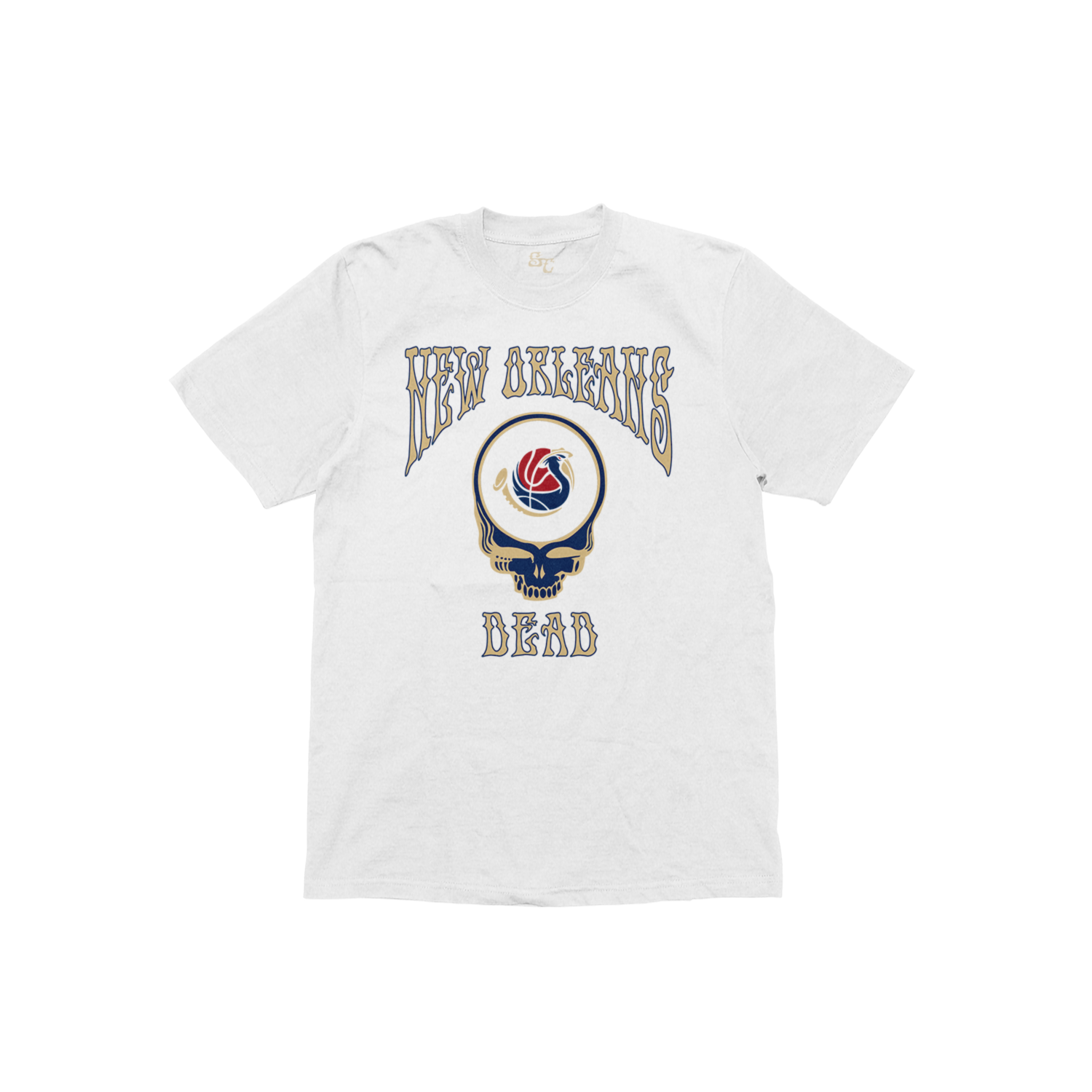 New Orleans Basketball Grateful Dead T-Shirt