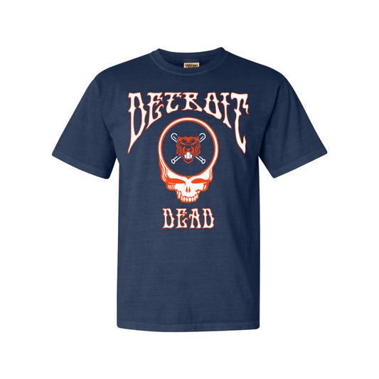 Detroit Baseball Grateful Dead T-Shirt
